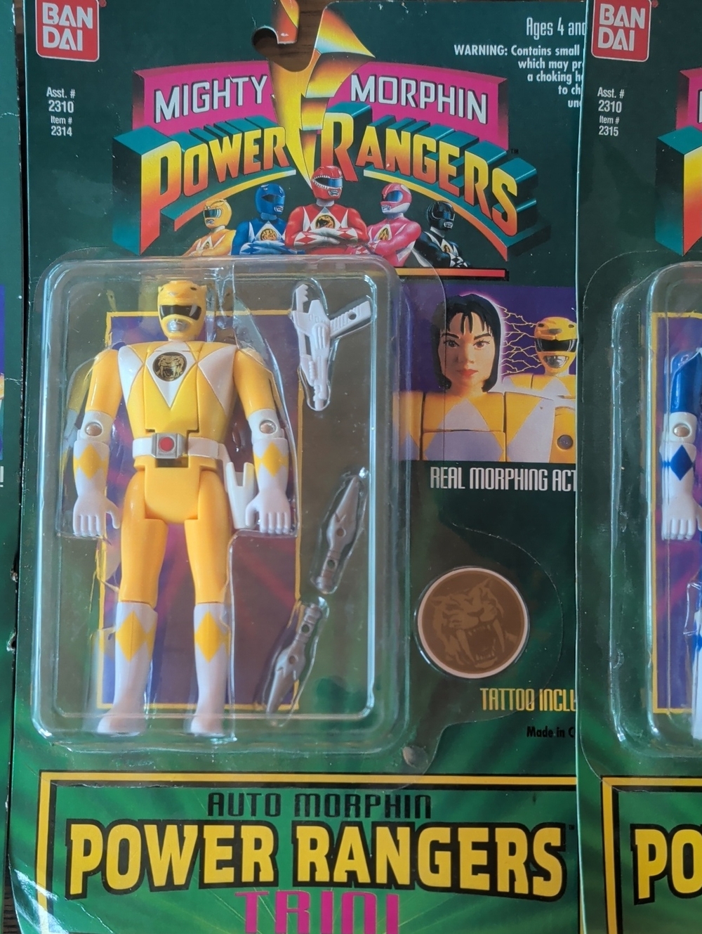 Set Of 6 Power Rangers In Packaging - Picture 6 of 7